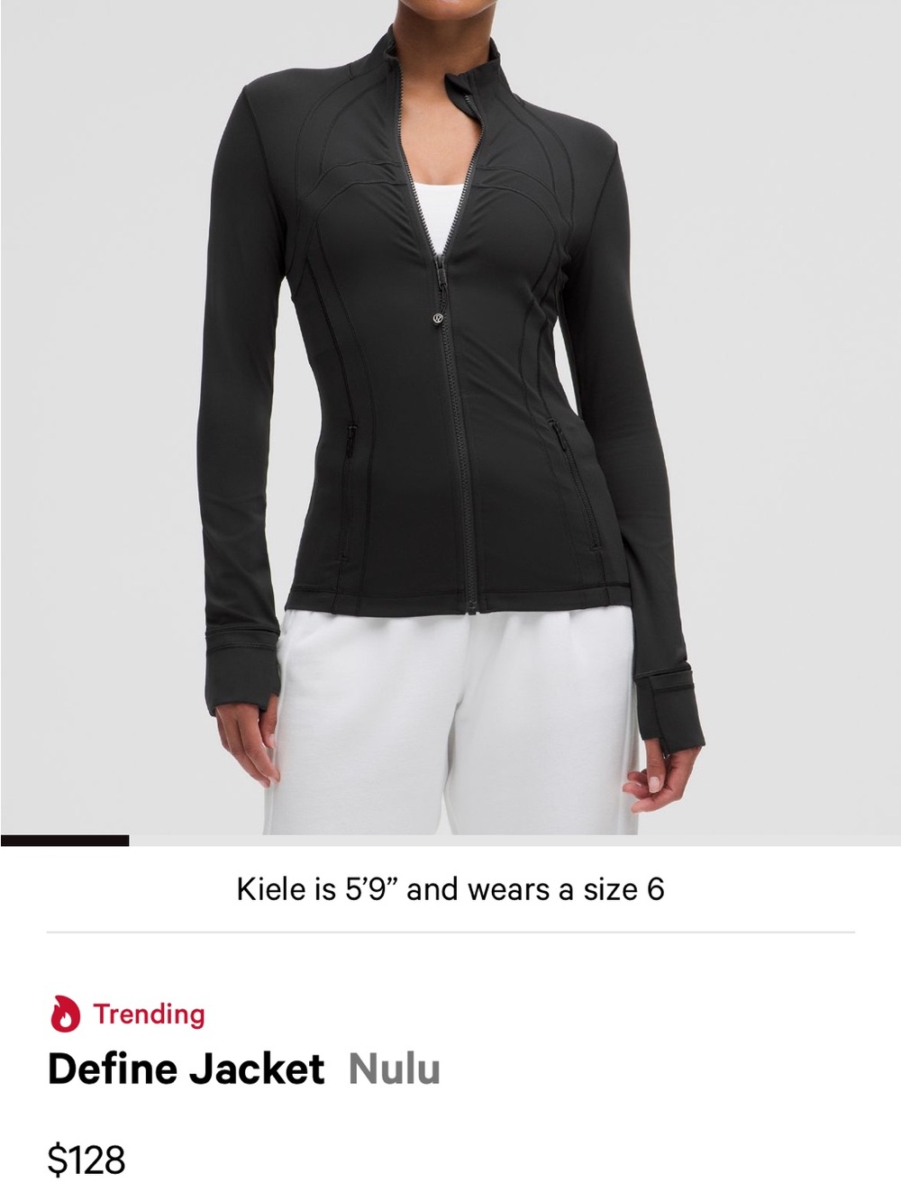 Lululemon define jacket